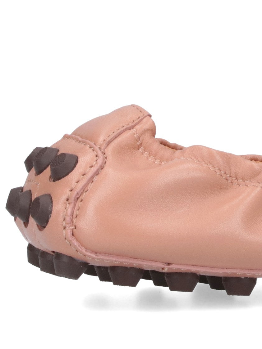 Tod's "Bubble" Ballerinas – Pink