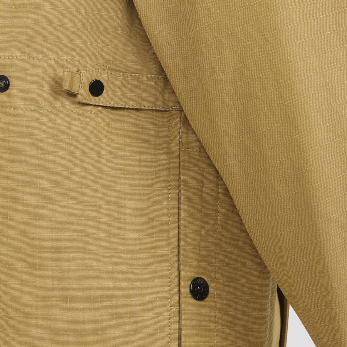 Stone Island Lightweight Cotton Shirt Jacket With Classic Collar