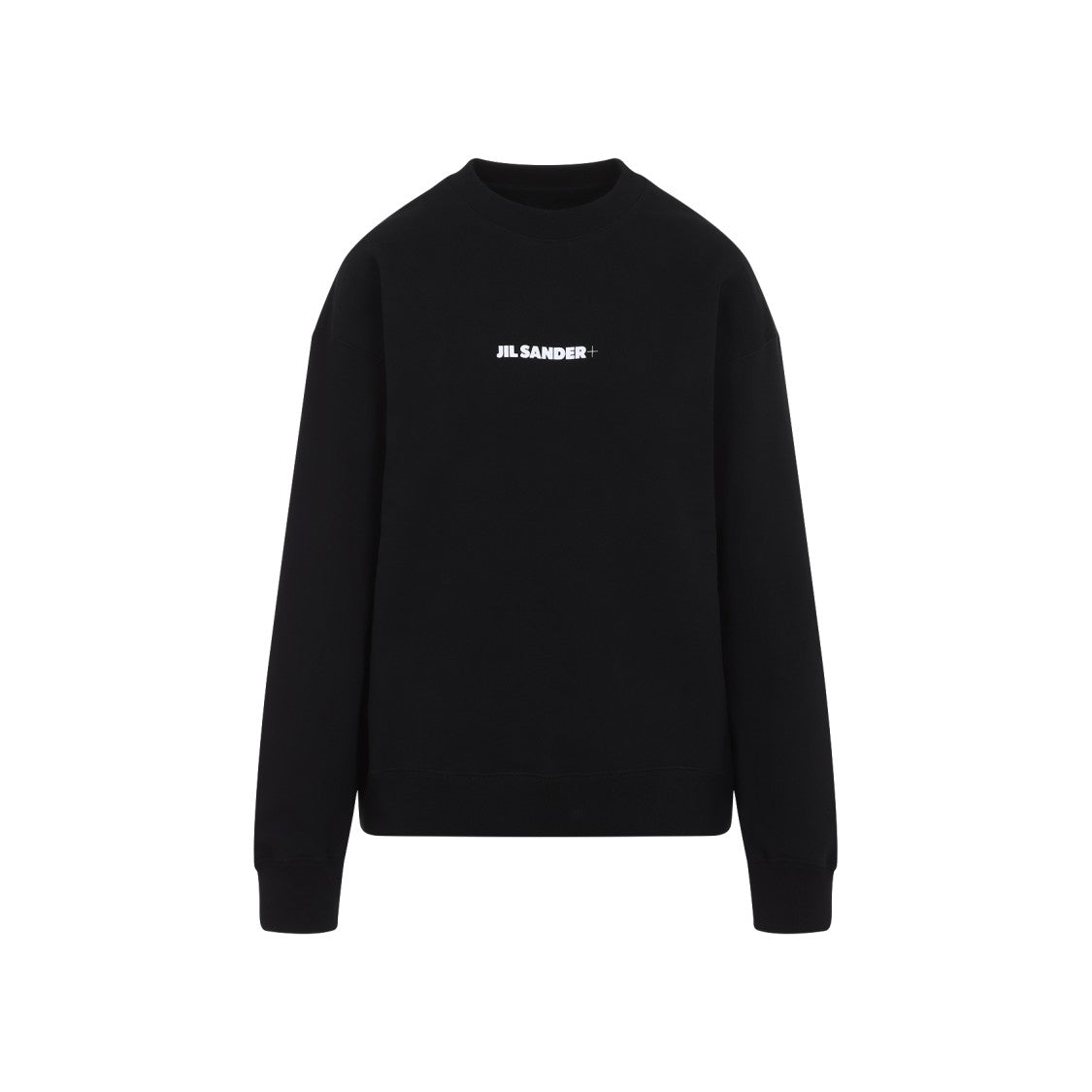 Jil Sander Black Cotton Sweatshirt