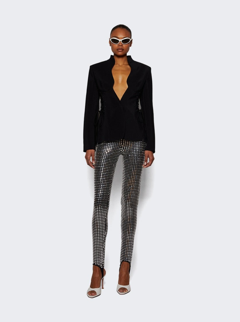 The New Arrivals By Ilkyaz Ozel Loulou Fuzo Pants Istanbul - Black