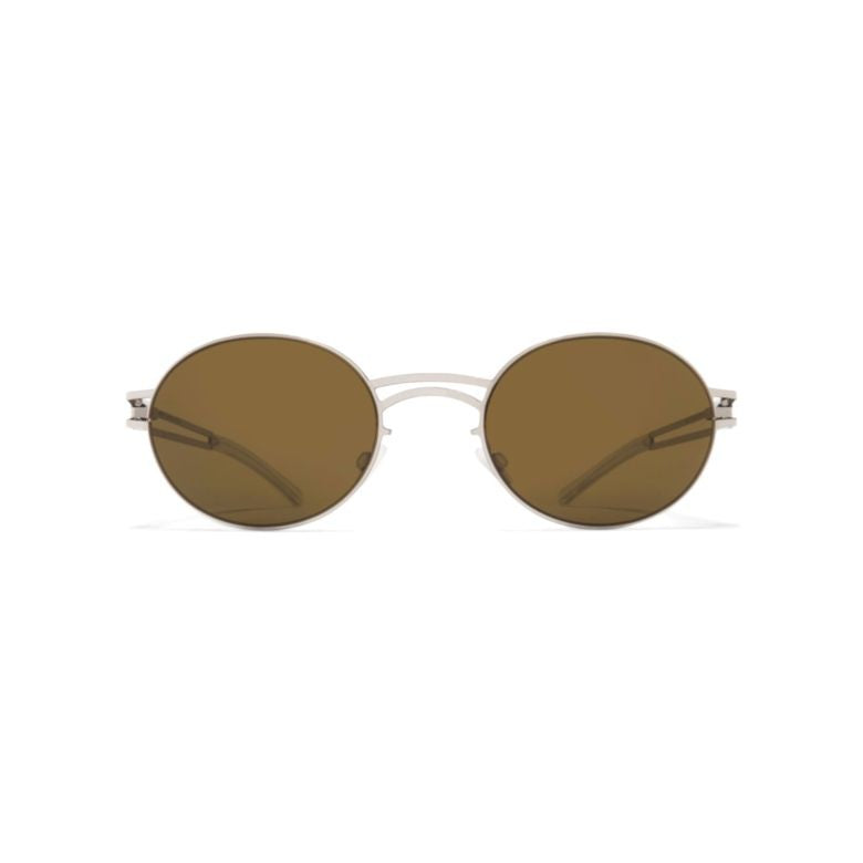 Mykita Dada Oval-Shaped Brown Lens Sunglasses