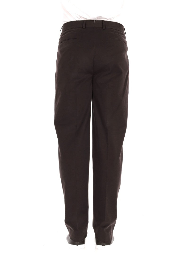 Zegna Cashco Cotton-Cashmere Trousers