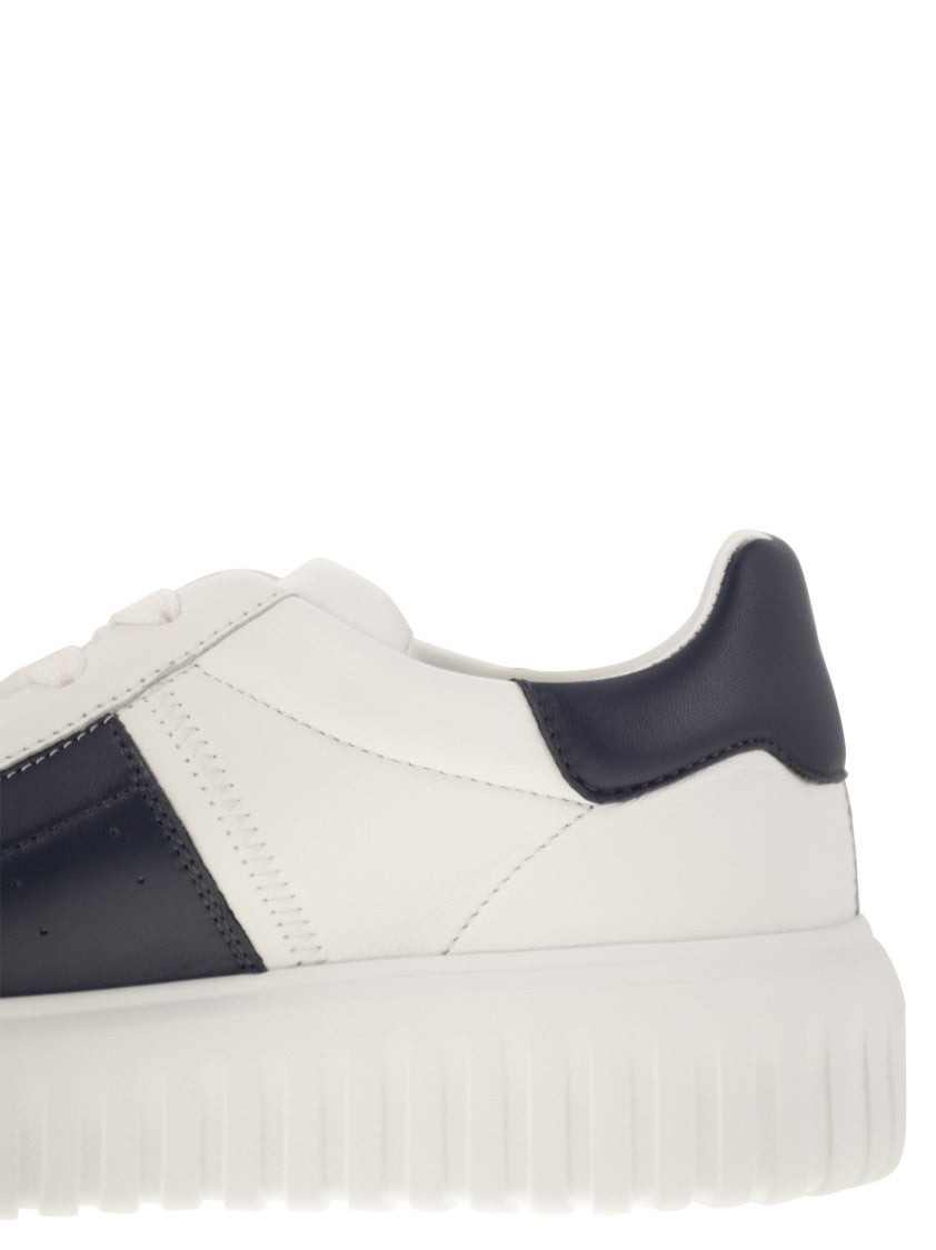 Hogan H-Stripes Sneakers With Extralight Eva Sole