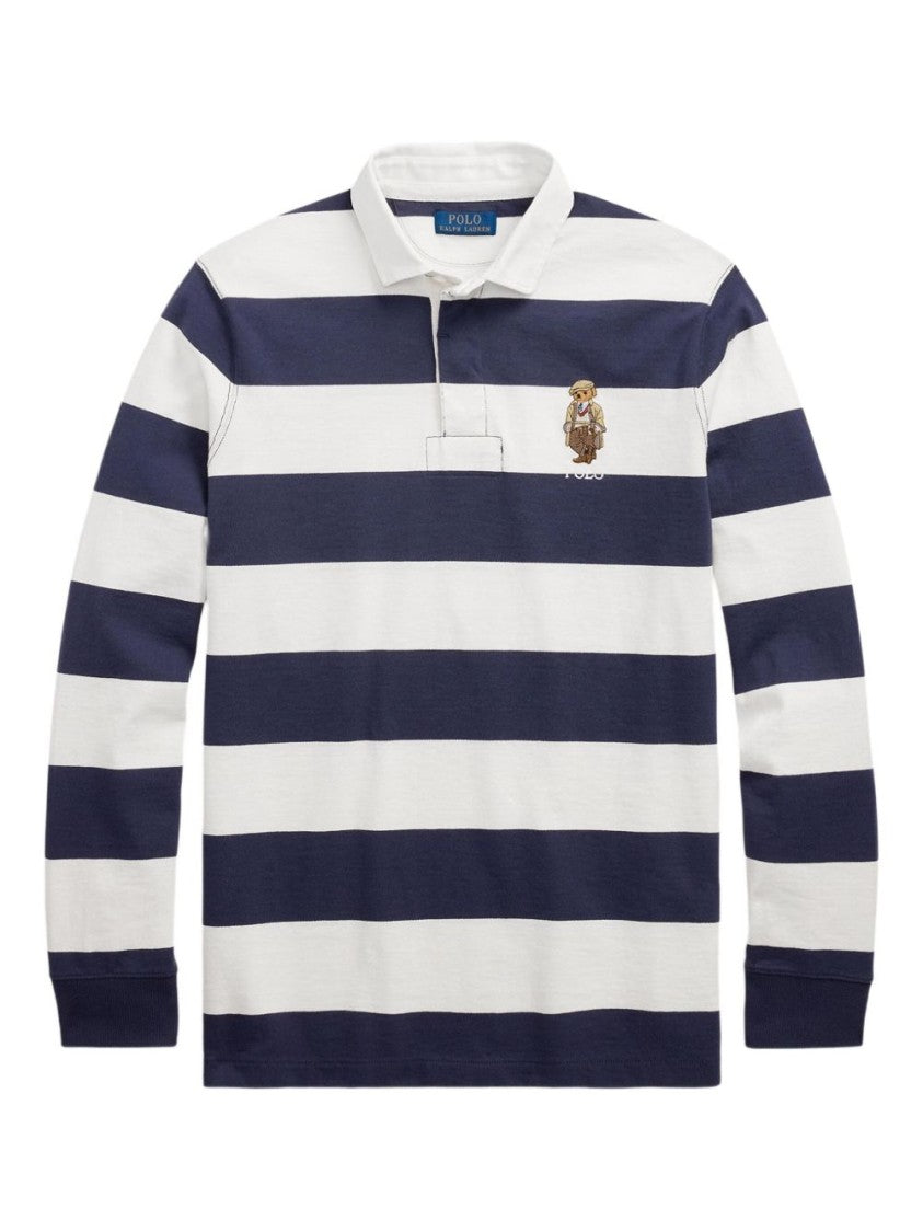 Polo Ralph Lauren Striped Long-Sleeved Polo Shirt