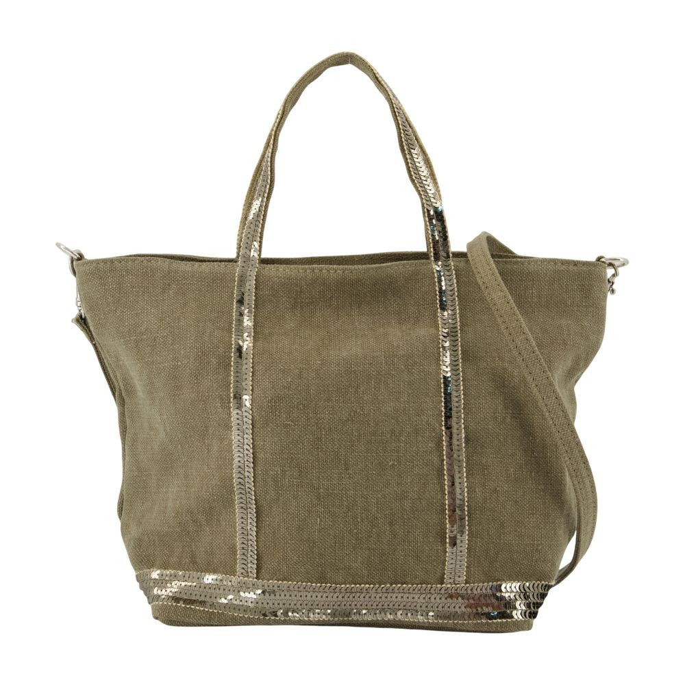 Vanessa Bruno S Shopper Bag - Linen - Khaki