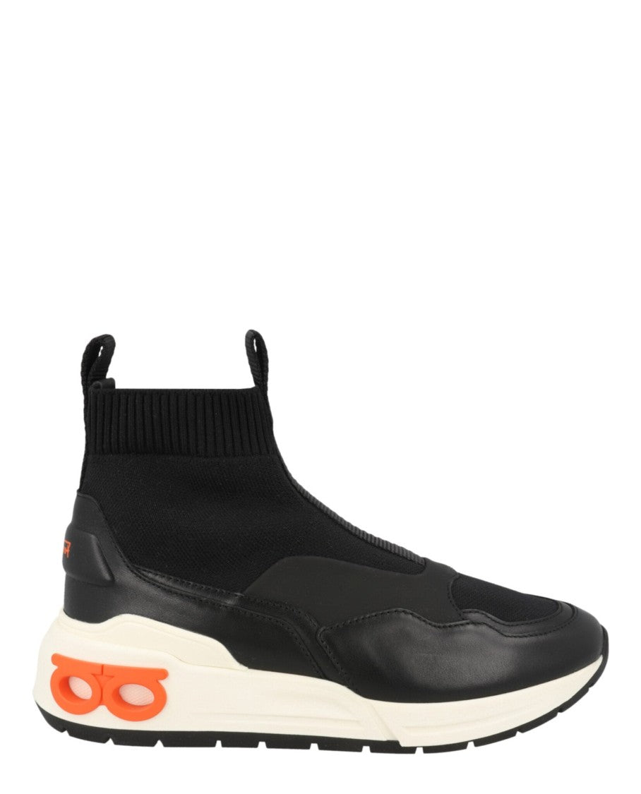 Ferragamo Cosma Sock High-Top Sneakers