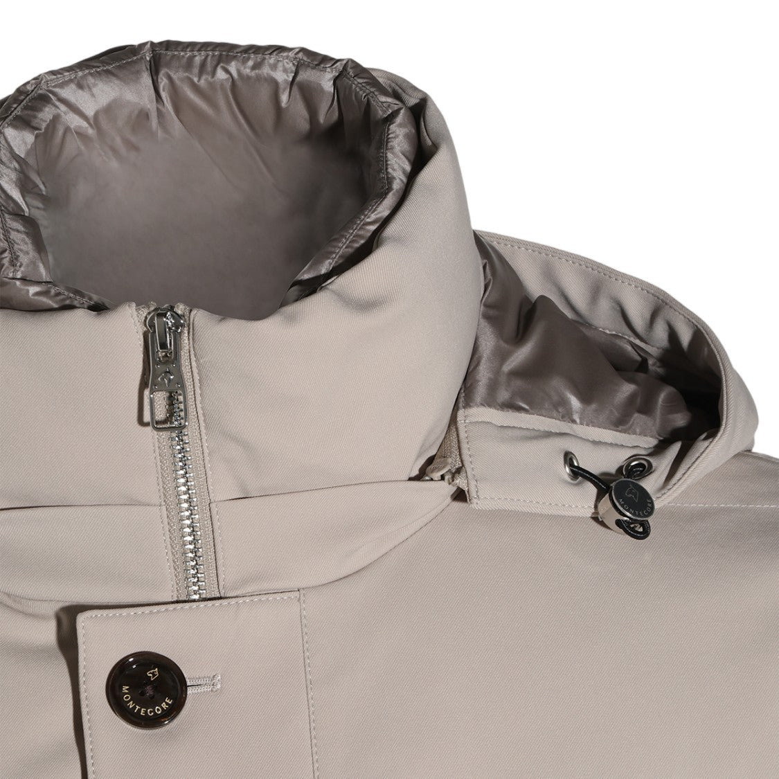 Montecore Padded Quilted Detachable Hooded Coat