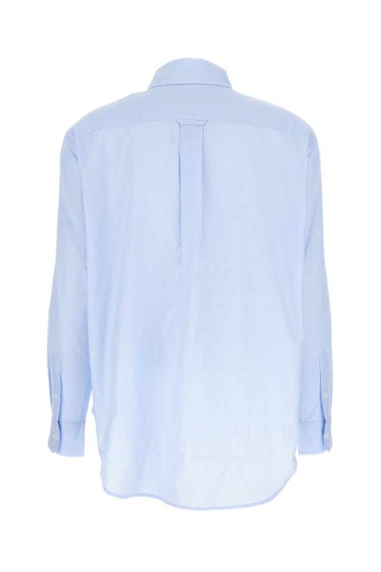 Polo Ralph Lauren Light Blue Poplin Cotton Shirt
