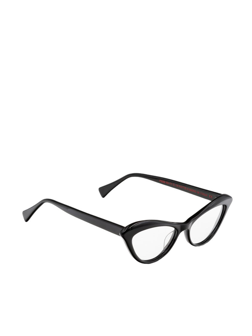 Moli@Limo Black Cat-Eye Optical Frames With Refined Design