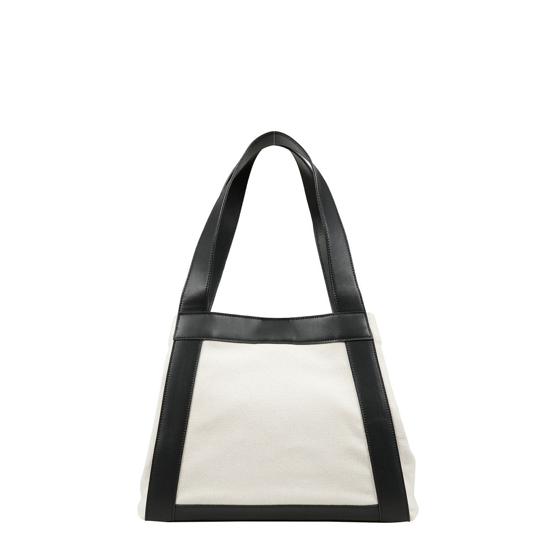 Anine Bing Canvas Bag With Leather Straps