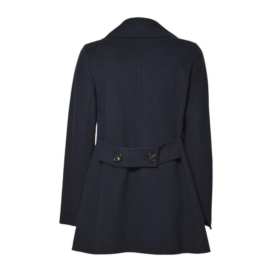 Max Mara Double-Breasted Tailored Caban With Notched Collar