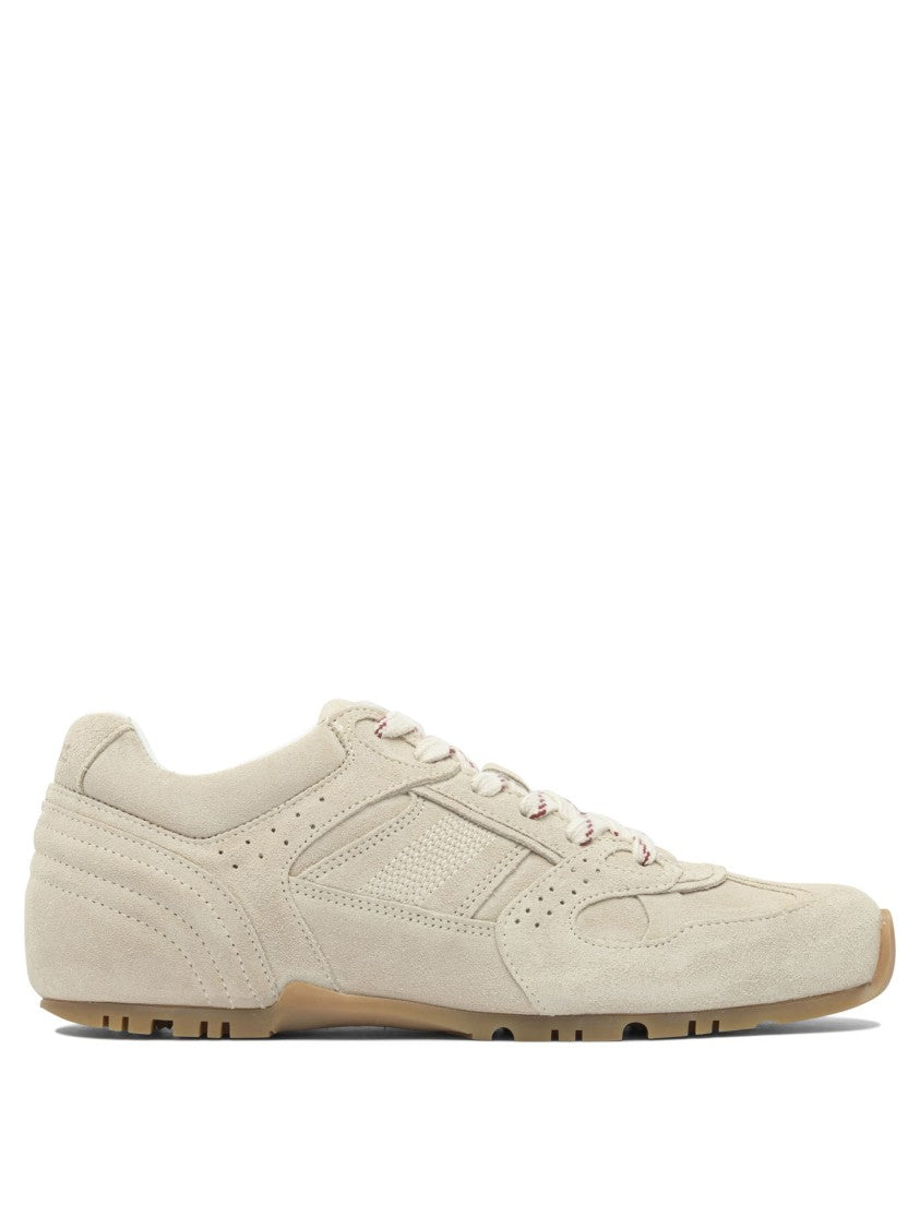 Alohas Tb.56 Suede Cream Leather Sneakers