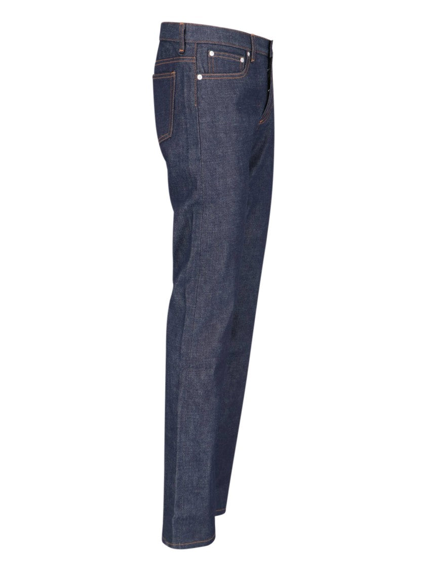 A.P.C. "Petit Standard" Straight Jeans – Blue