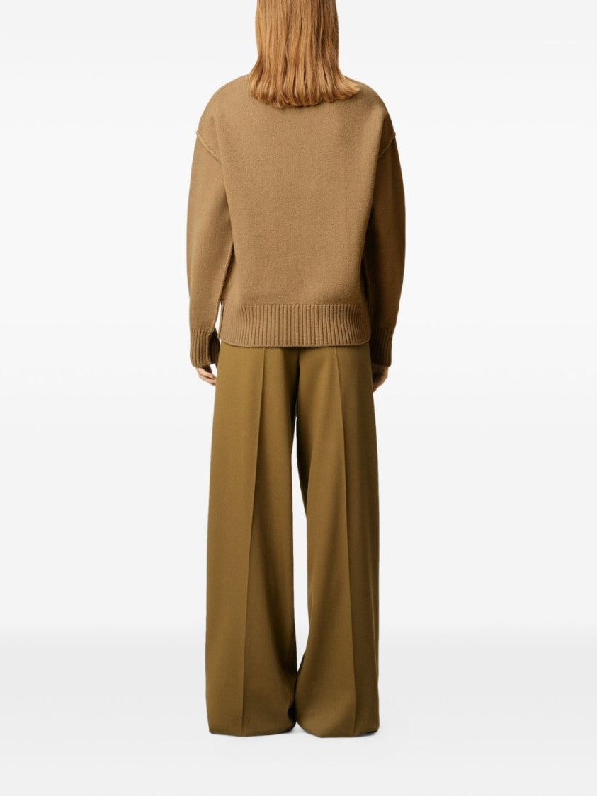 Ami Heart Wool Sweater