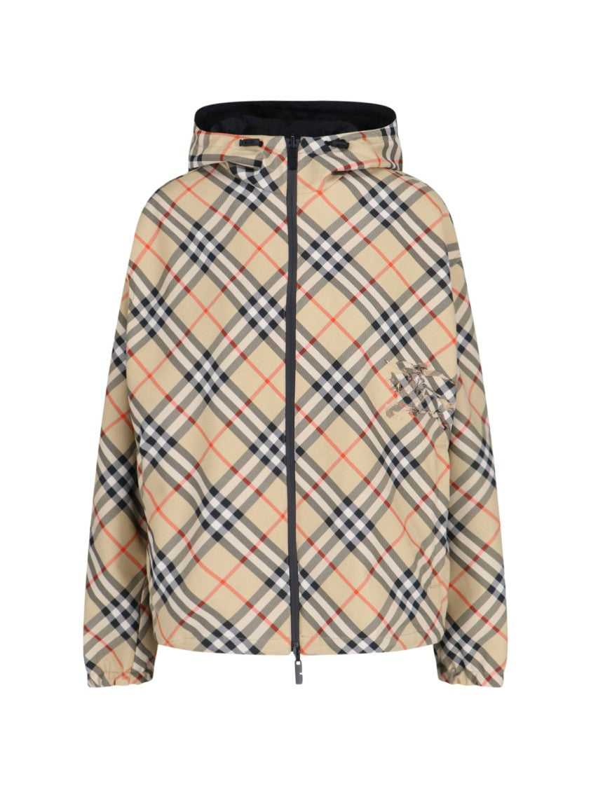 Burberry Reversible Jacket "Ekd" – Beige/Black