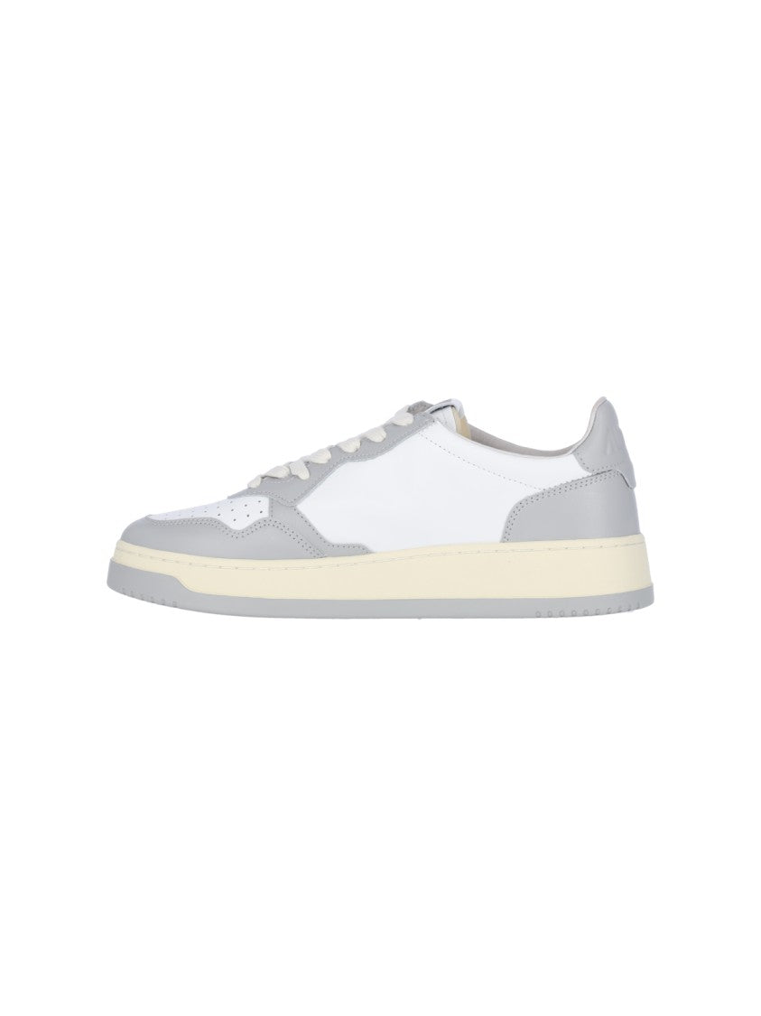 Autry Low-Top Sneakers With Light Grey Overlays