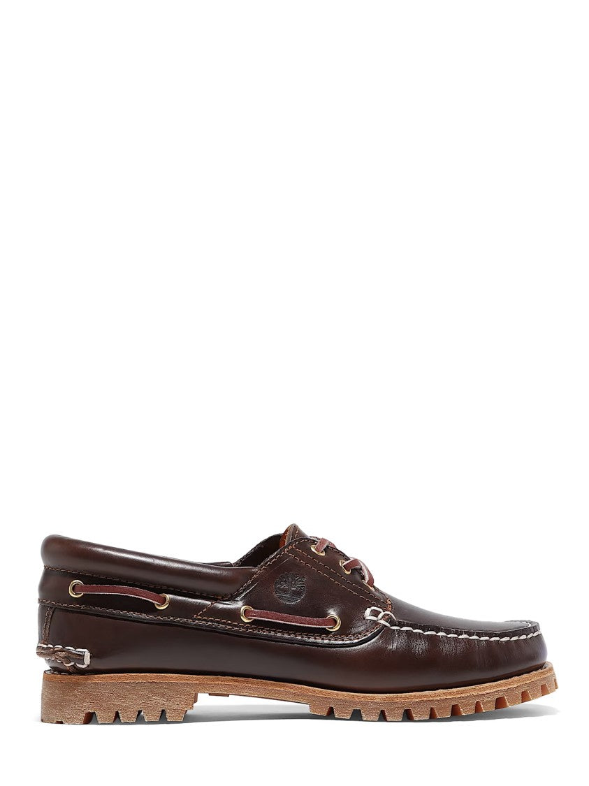 Timberland Classic Boat Shoe With Rich Brown Leather