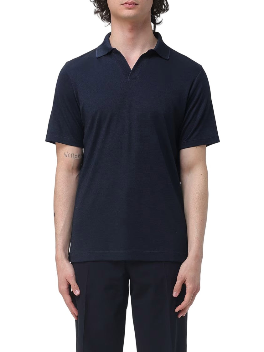 Paul & Shark Polo Cotone Lyocell Cotton Blend Polo