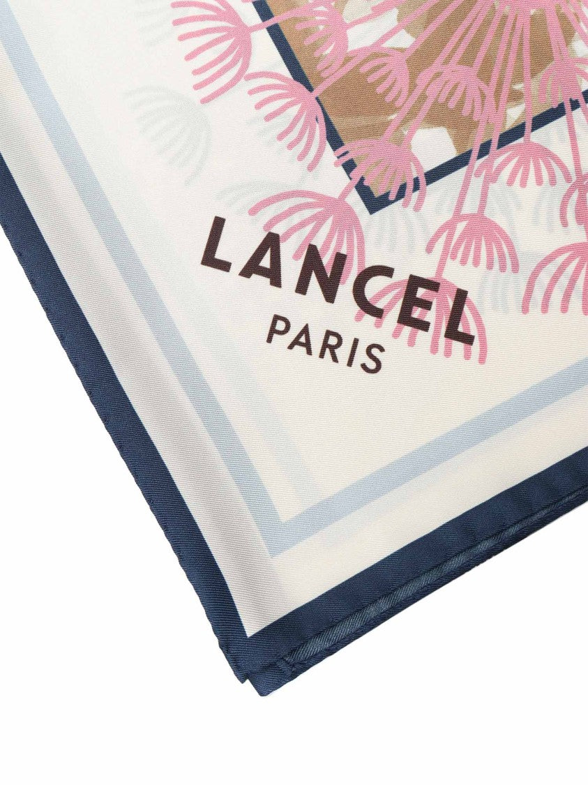 Lancel Silk Scarf Inspired By Fireworks