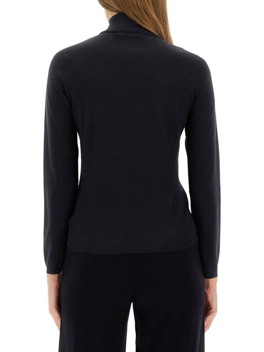 Max Mara Slim-Fit Turtleneck Sweater In Luxurious Cashmere