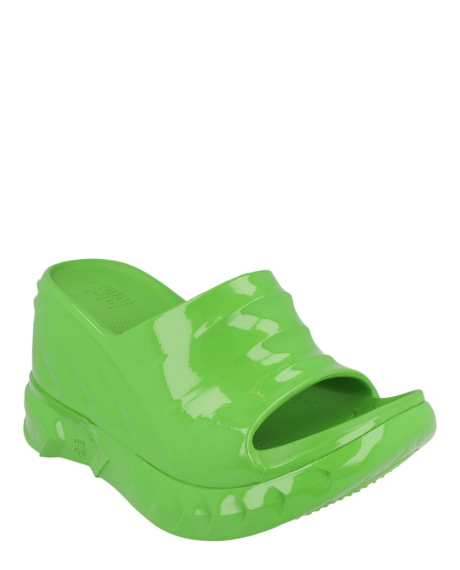 Givenchy Marshmallow Wedge Slides