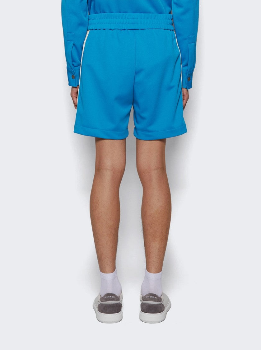 Palm Angels Classic Logo Track Shorts Light Blue