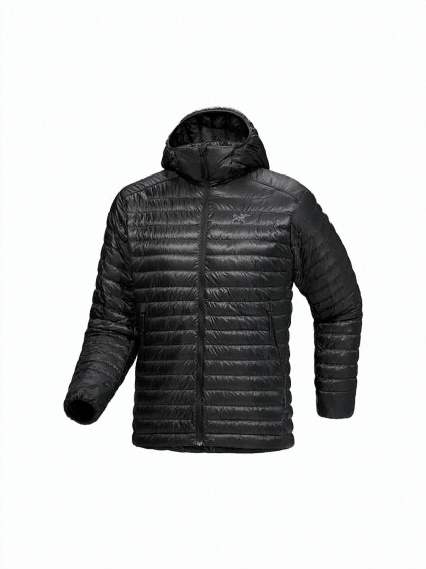 A.P.C. Quilted Down Jacket With Fitted Hood