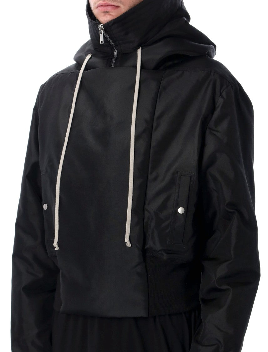 Drkshdw By Rick Owens Cropped Alice Parka