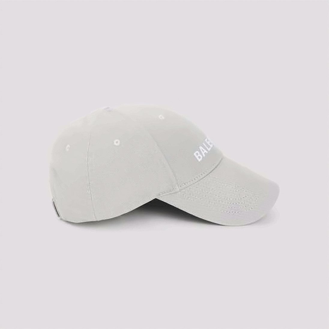 Balenciaga Structured Cotton Baseball Cap With Bold Embroidery
