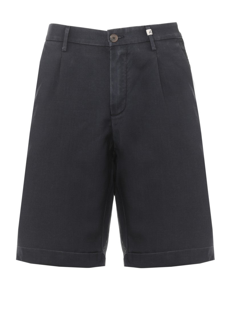 Myths Grey Zeus Drawstring Wool Shorts
