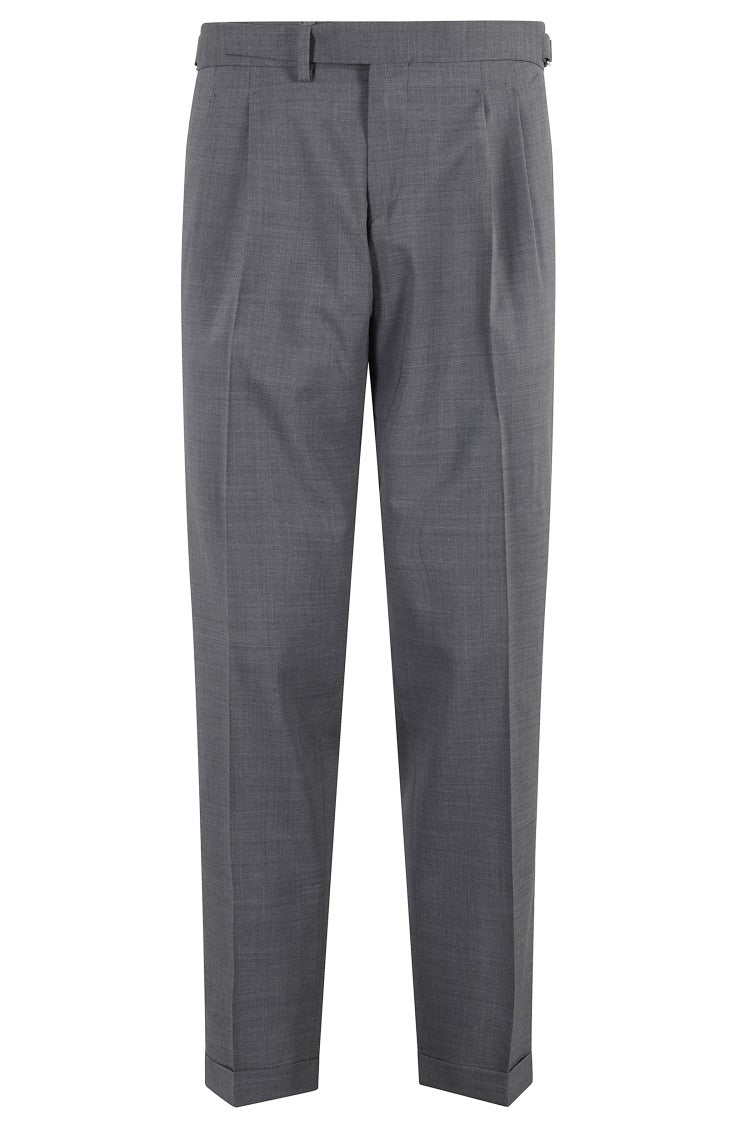 Briglia 2Pinces Wool Buckle Pants