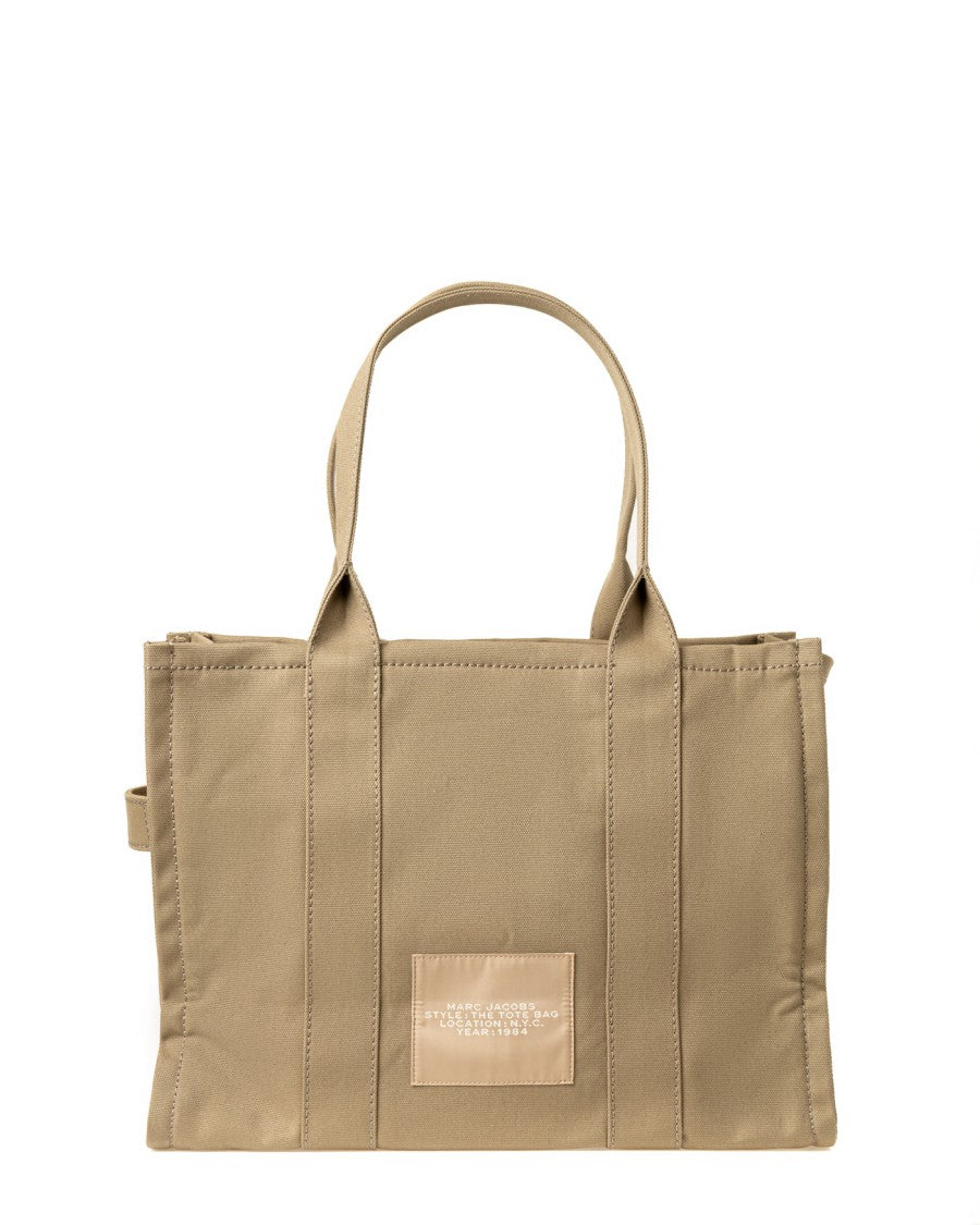 Marc Jacobs Rectangular Canvas Tote Bag With All-Over Logo Print