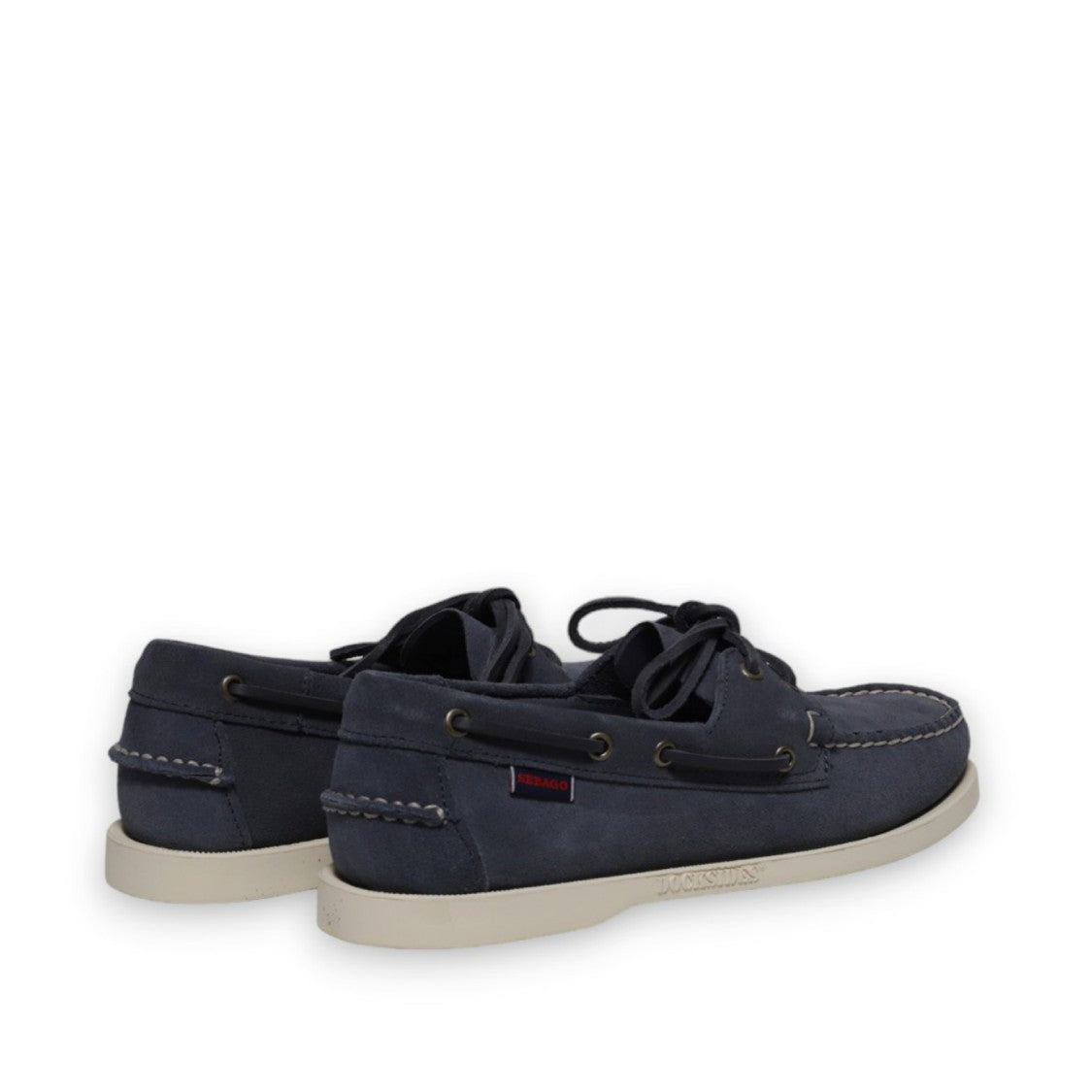 Sebago Soft Blue Suede Docksides Portland Loafers