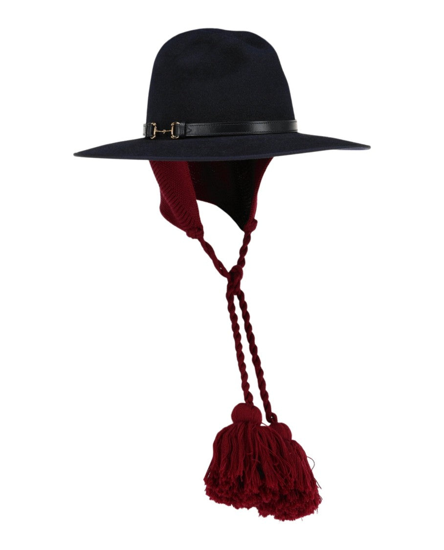 Gucci Felt Brimmed Hat W/ Earflaps