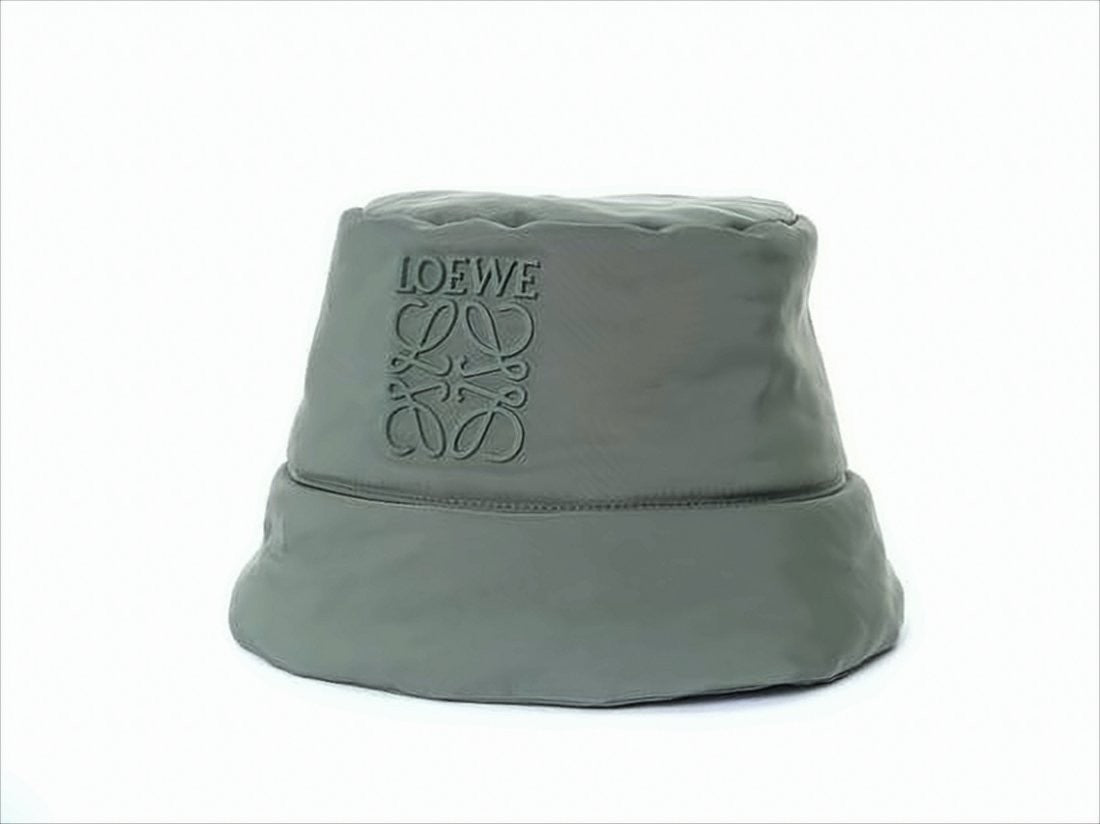 Loewe Nylon Bucket Hat With Tonal Embroidered Logo