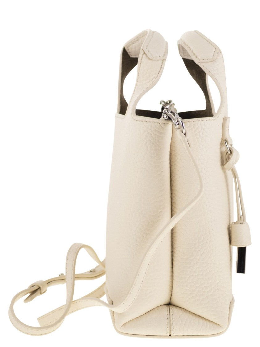 Hogan H01r - Handbag In Hammered Leather