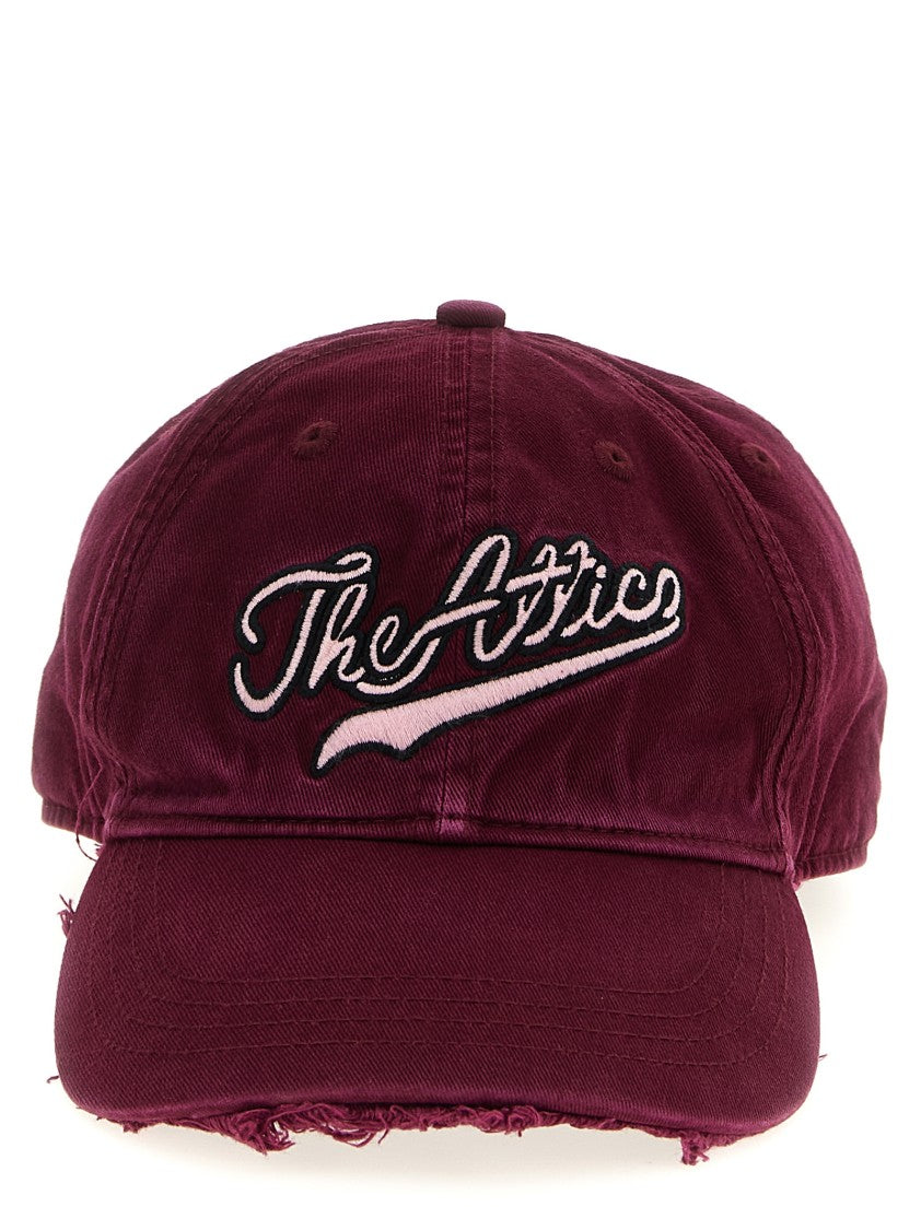 The Attico Logo Embroidery Hat