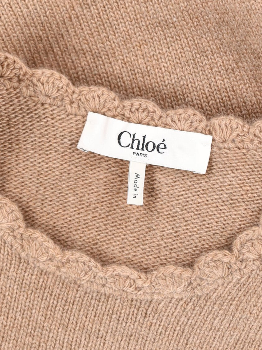 Chloé Sweater In Wool And Cashmere Blend