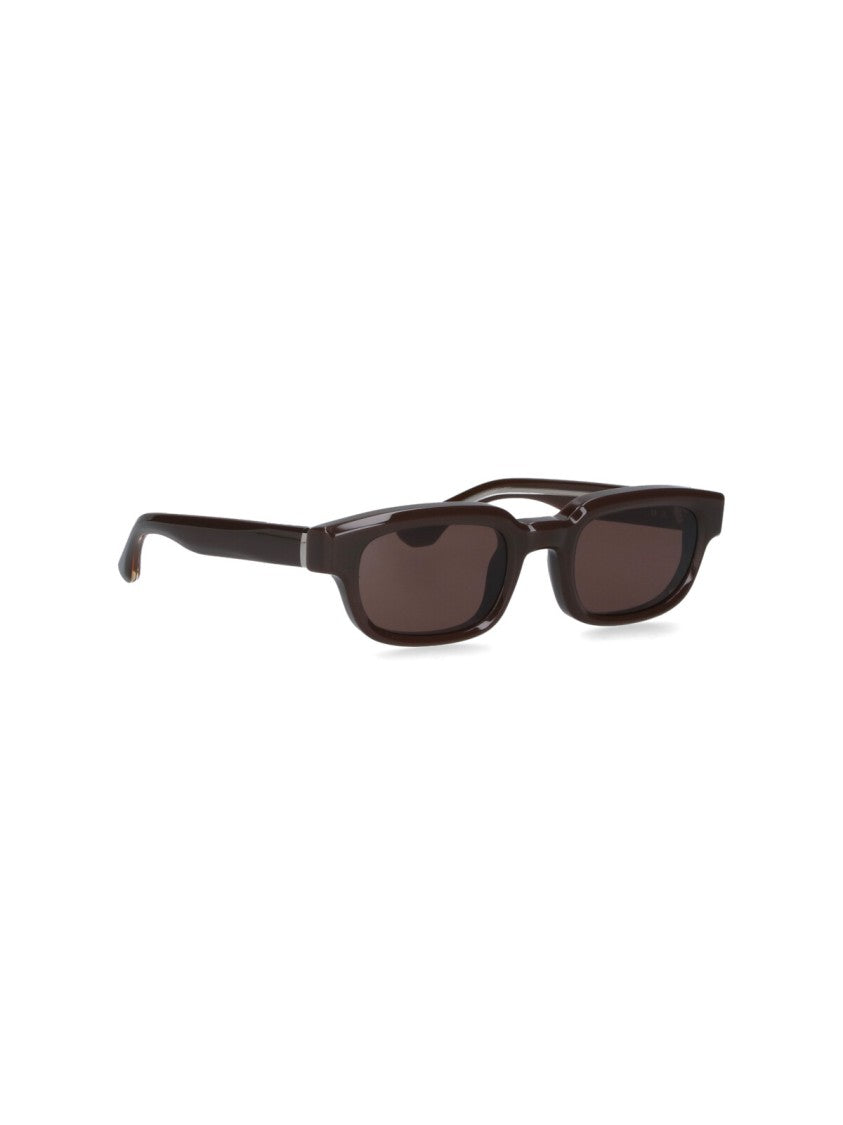 Chimi Classic Brown Sunglasses With Timeless Rounded Frame