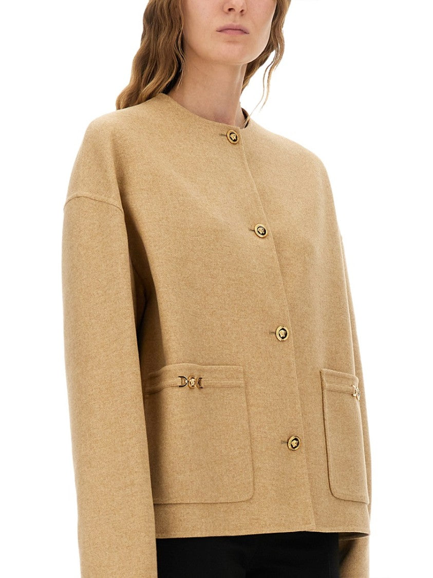 Versace "Medusa" Buttoned Jacket