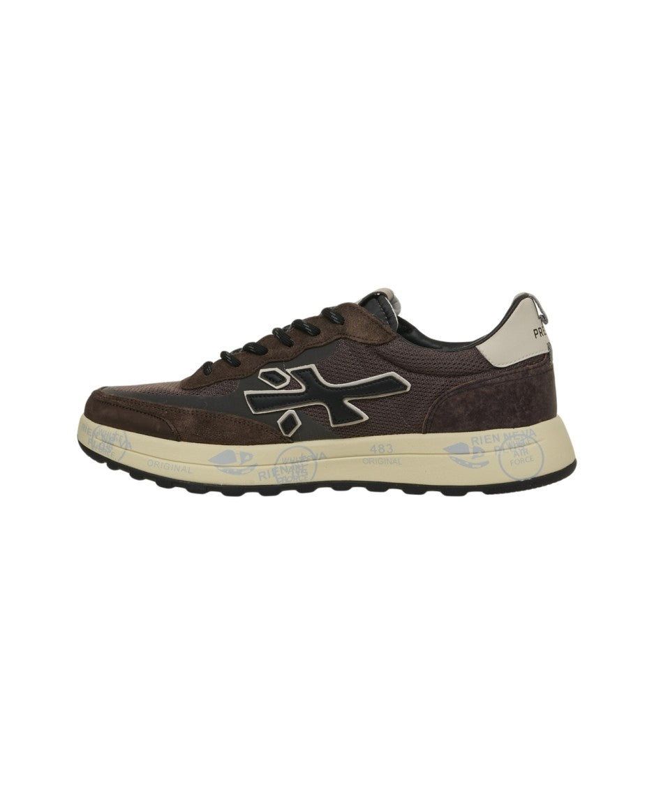 Premiata Nous' Sneakers With Suede And Textile Details