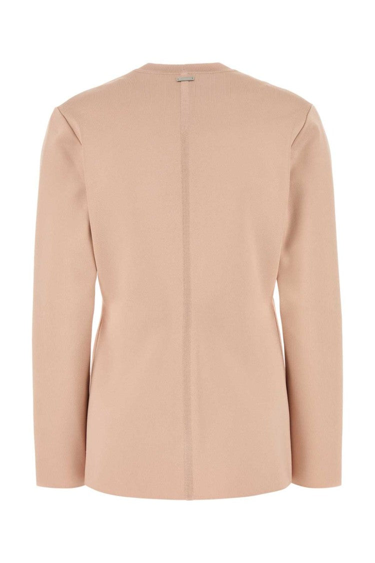 Salvatore Ferragamo Pink Stretch Viscose Blend Cardigan