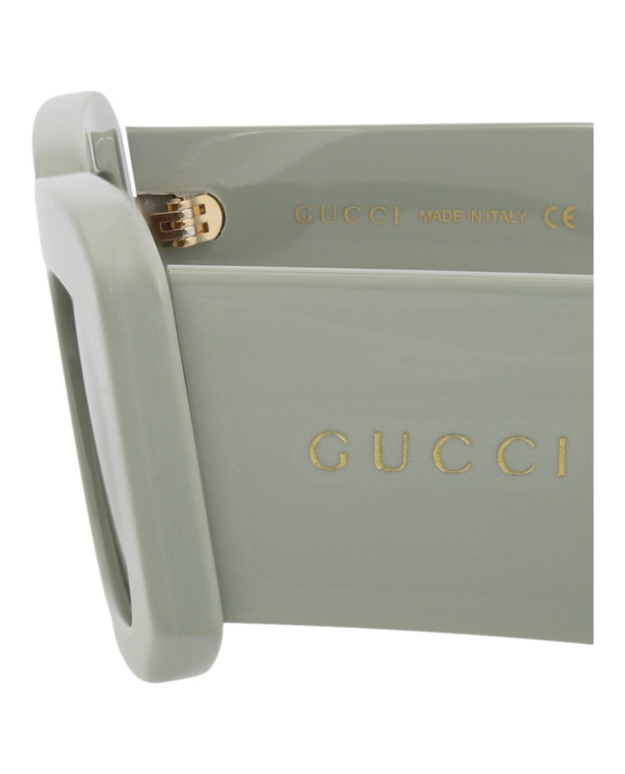 Gucci Square-Frame Recycled Acetate Sunglasses