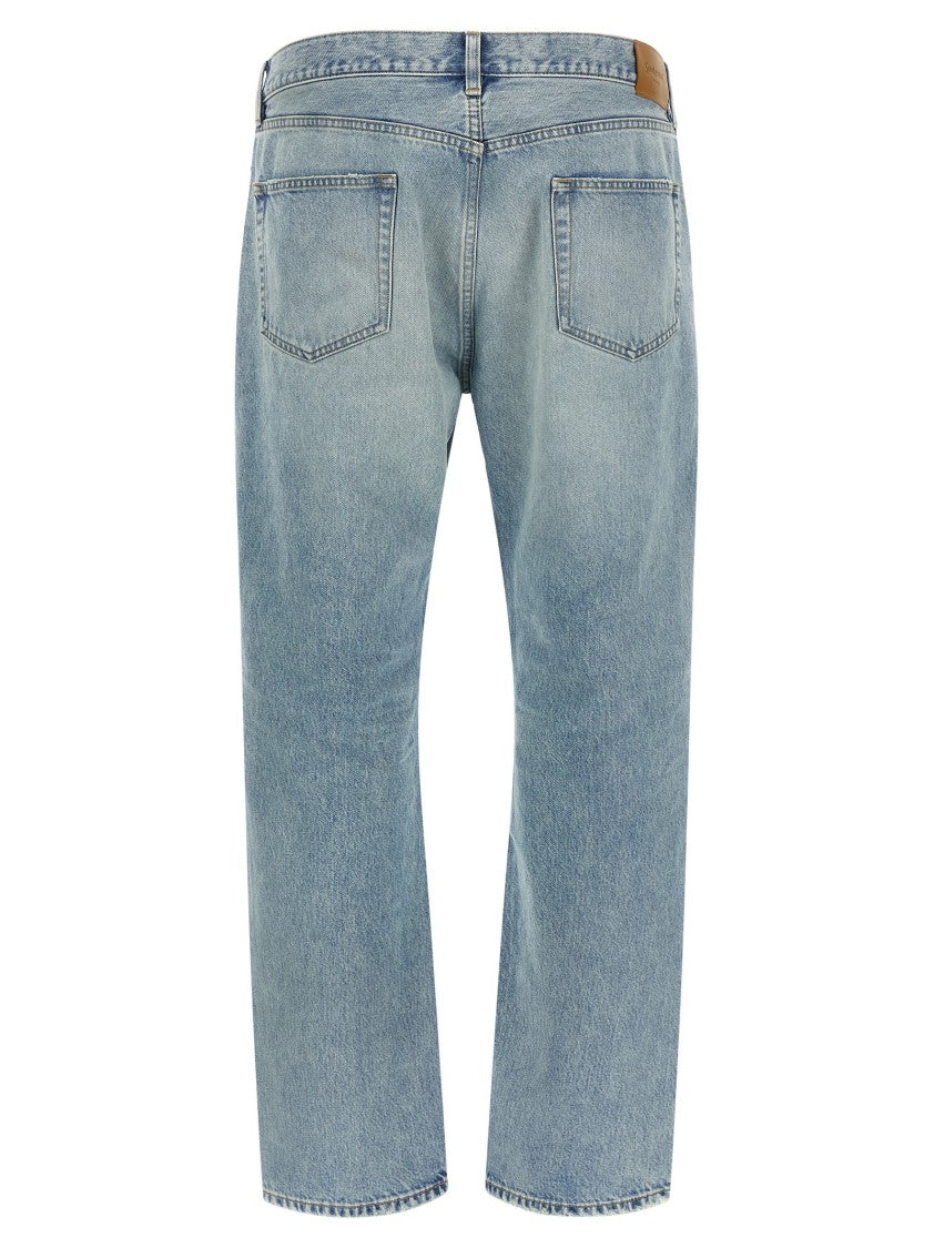 Saint Laurent Stone Washed Denim Jeans