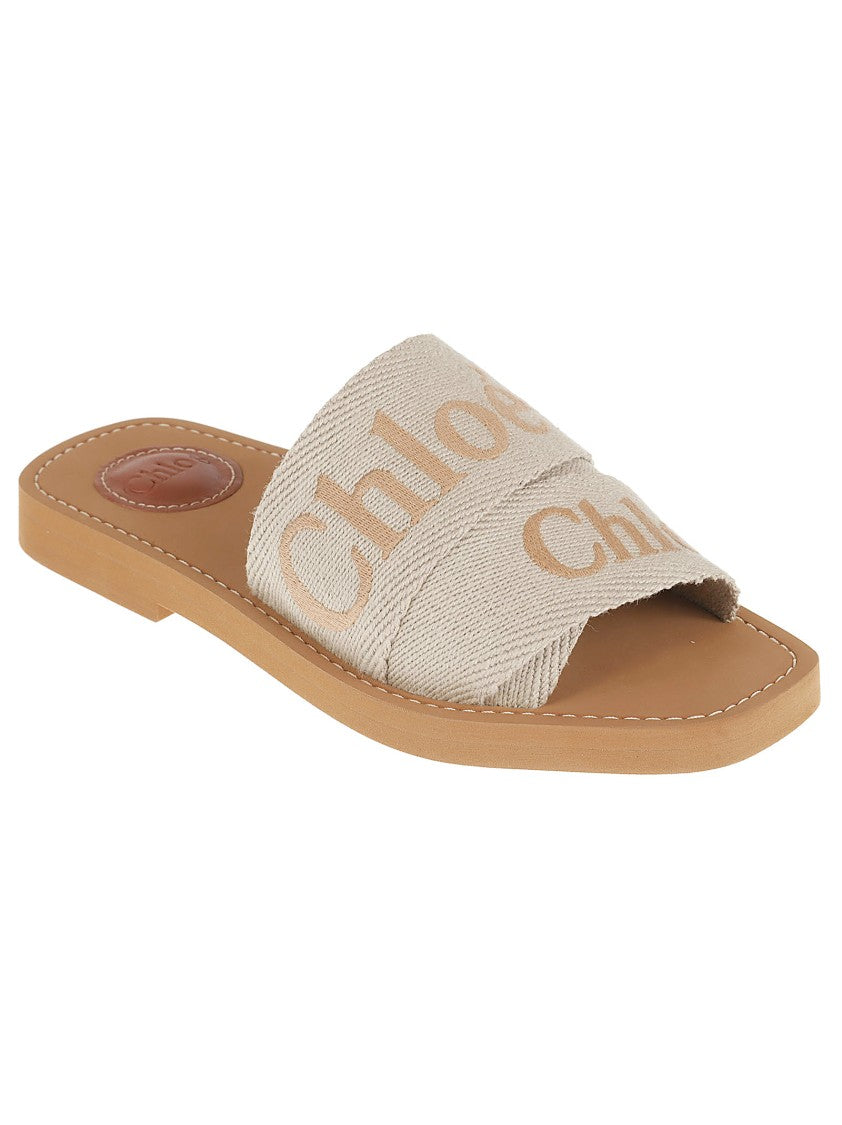 Chloé Sandals With Textured Straps