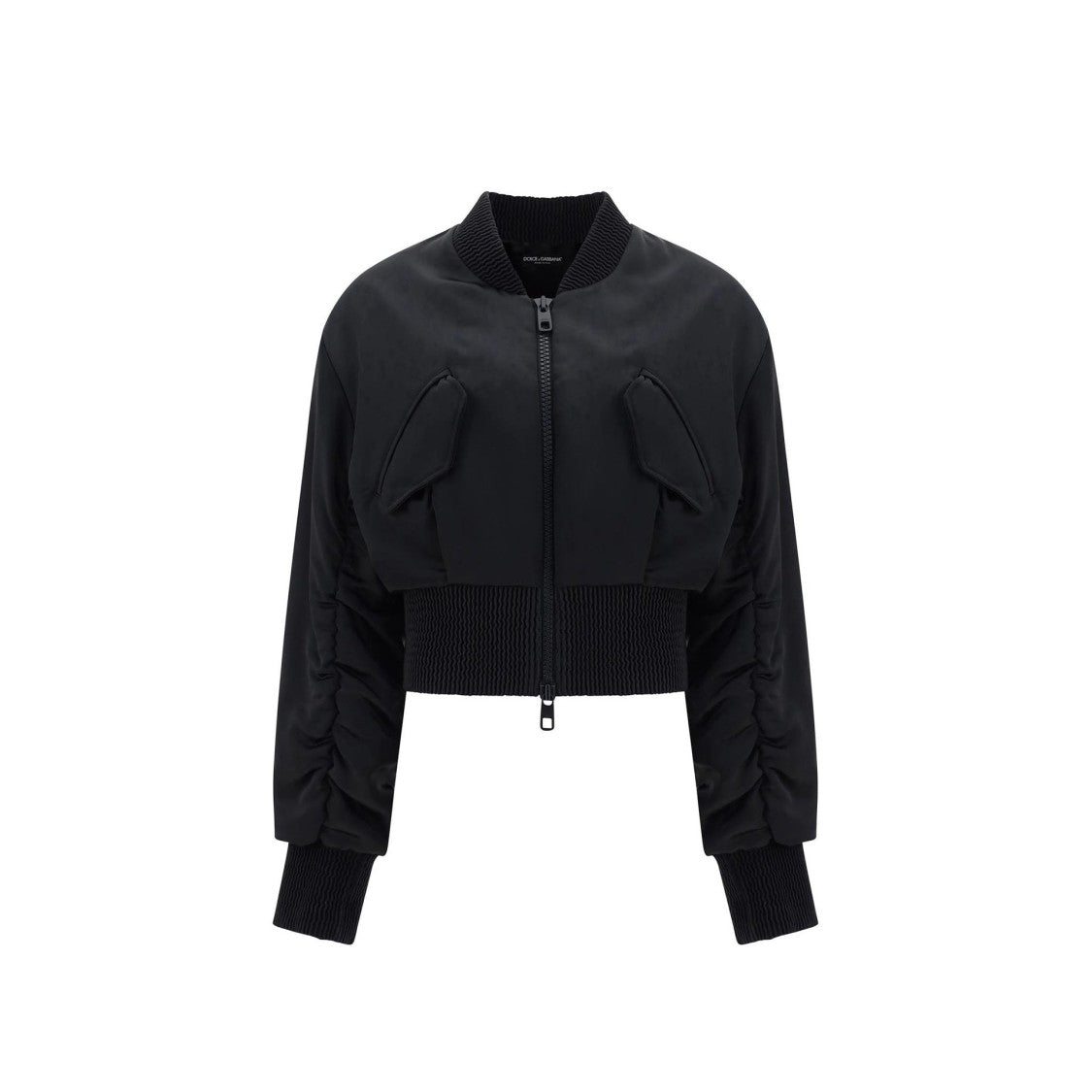 Dolce & Gabbana Cropped Bomber Jacket