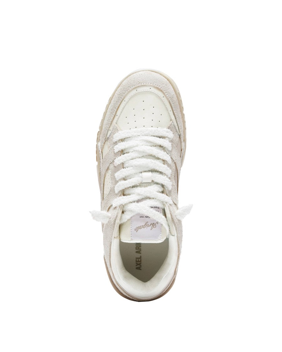 Axel Arigato Area Lo Fluffy White/Beige/Grey Sneakers