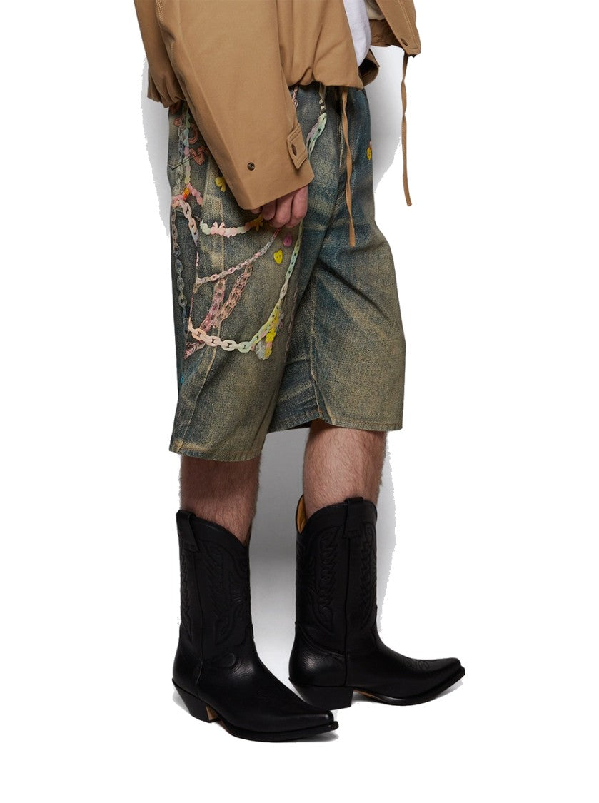 Mm6 By Maison Margiela Western Boot Black