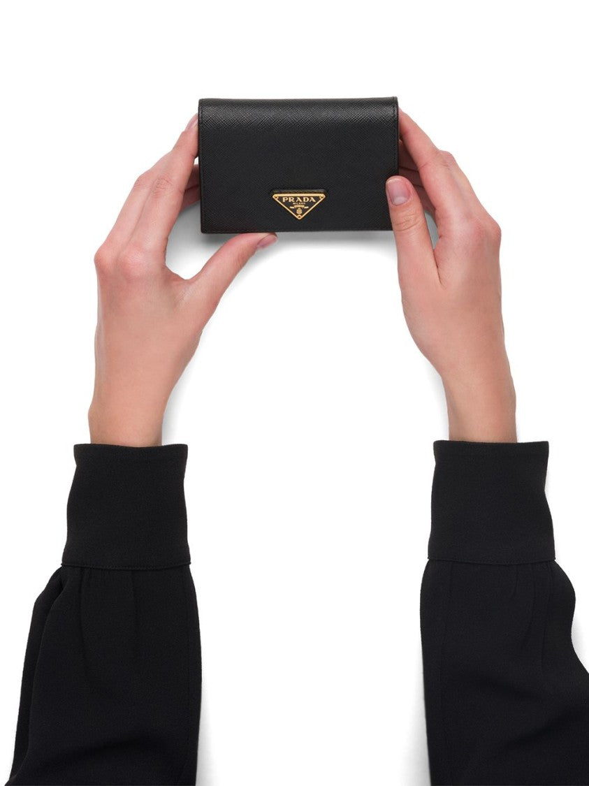 Prada Small Saffiano Leather Wallet