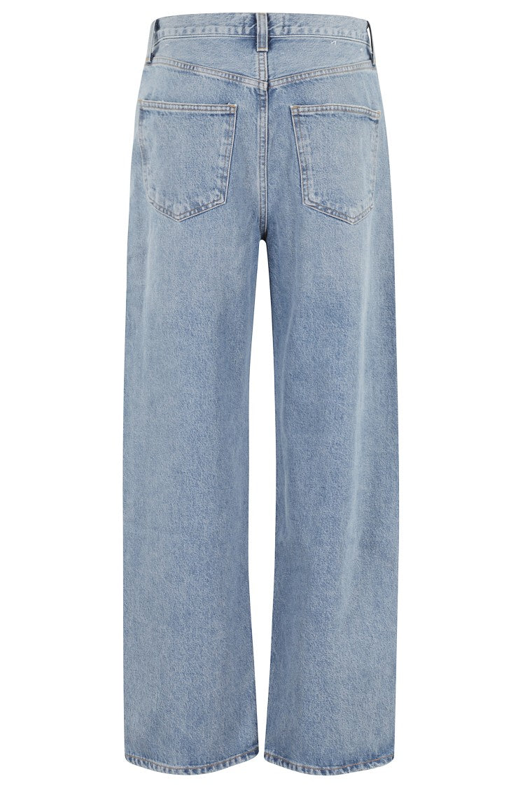 Agolde Low Curve Jeans With Five-Pocket Style